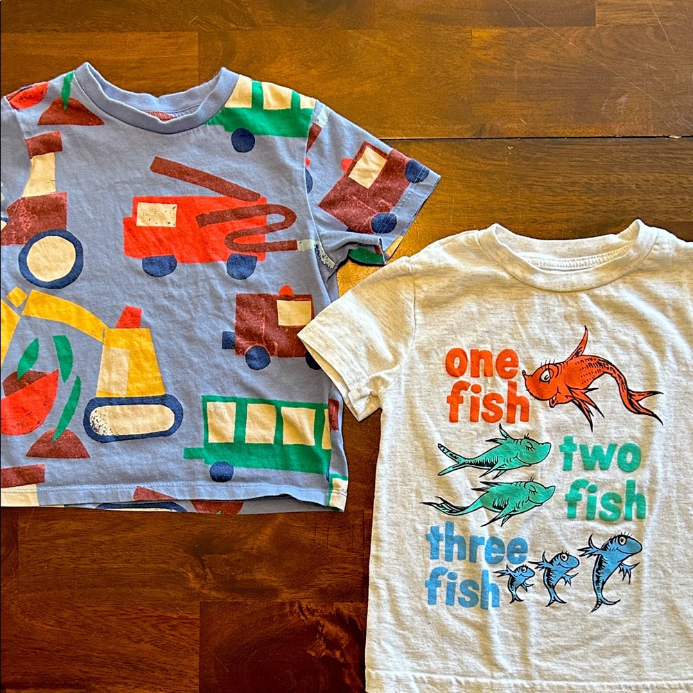 H&M and Dr. Seuss Toddler T-Shirt Bundle 2T